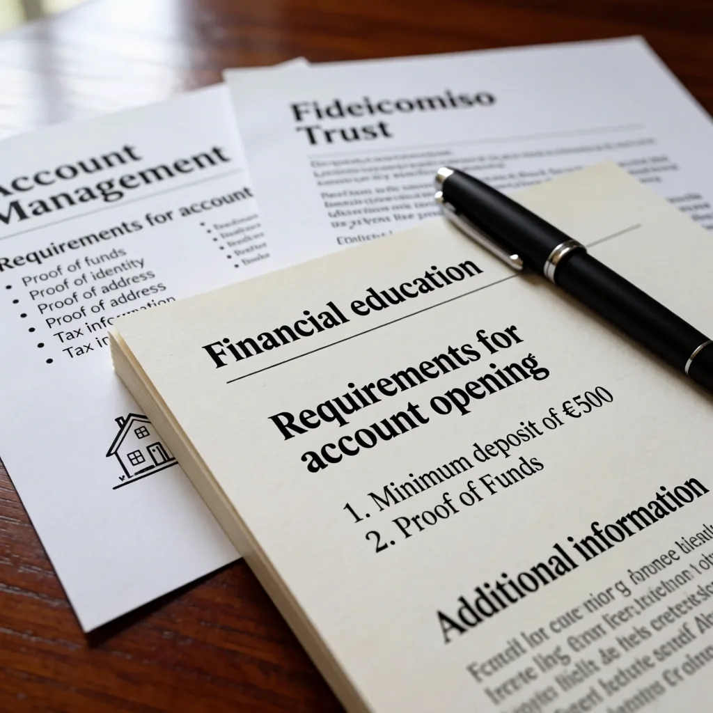 Documentación bancaria profesional
